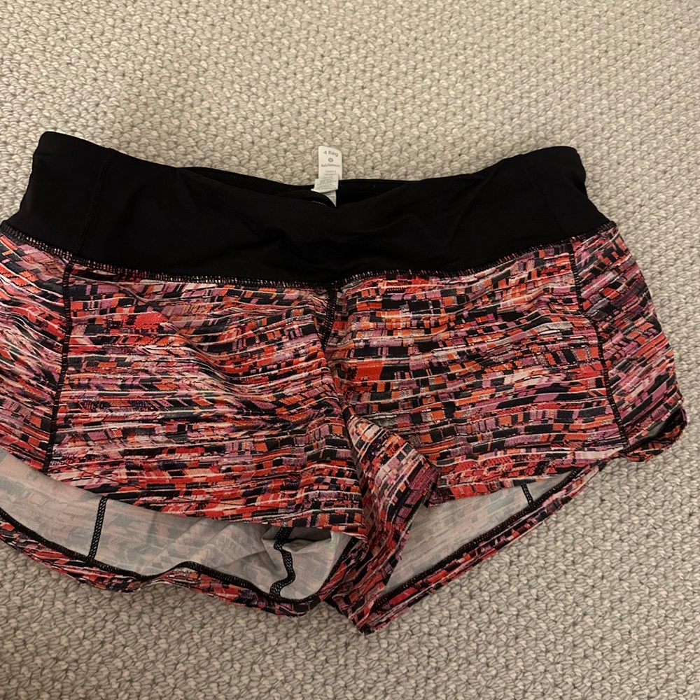 Lululemon speed up shorts